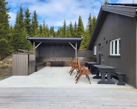 بيت للعطل Koselig Liten Fjellhytte I Flott Turterreng Bade Sommer Og Vinter Hovda